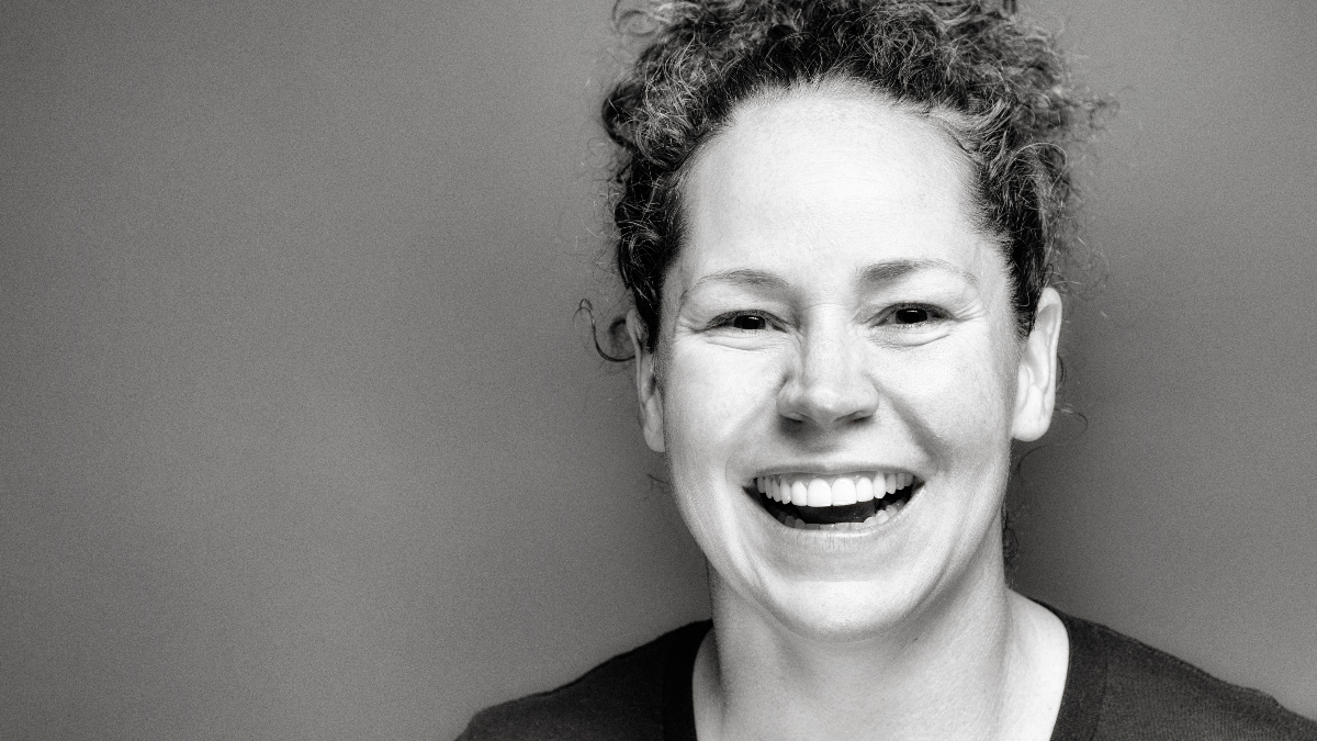 Chicago restaurateur and 'Iron Chef Gauntlet' winner Stephanie Izard at WBEZ studios. (Jason Marck/WBEZ)