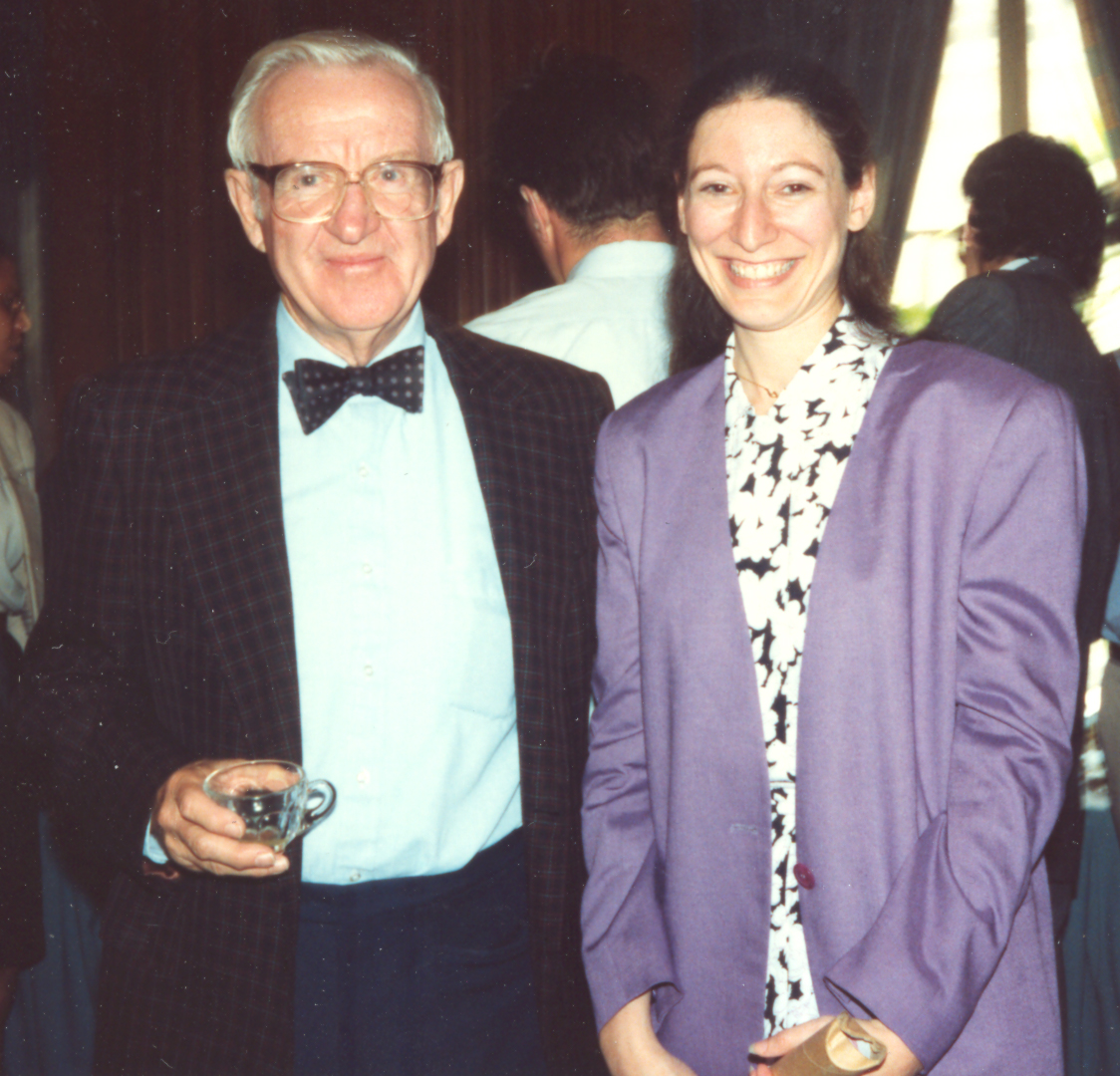 John Paul Stevens with Nancy Marder